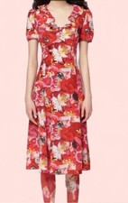 Marc Jacobs x Maisie Cousins The Love Midi Silk Dress