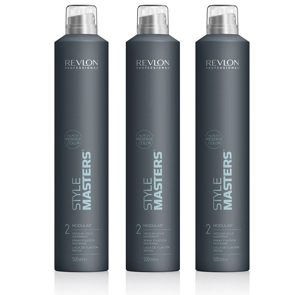 Style Hairspray 3 | Modular Masters 1500ml Revlon 500ml eBay = x