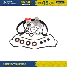 Timing Belt Kit Water Pump Fit 88-92 Toyota Geo Prizm 1.6 4AFE Cover Gasket