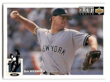 Bob Wickman 1994 Collector's Choice Baseball #296 New York Yankees