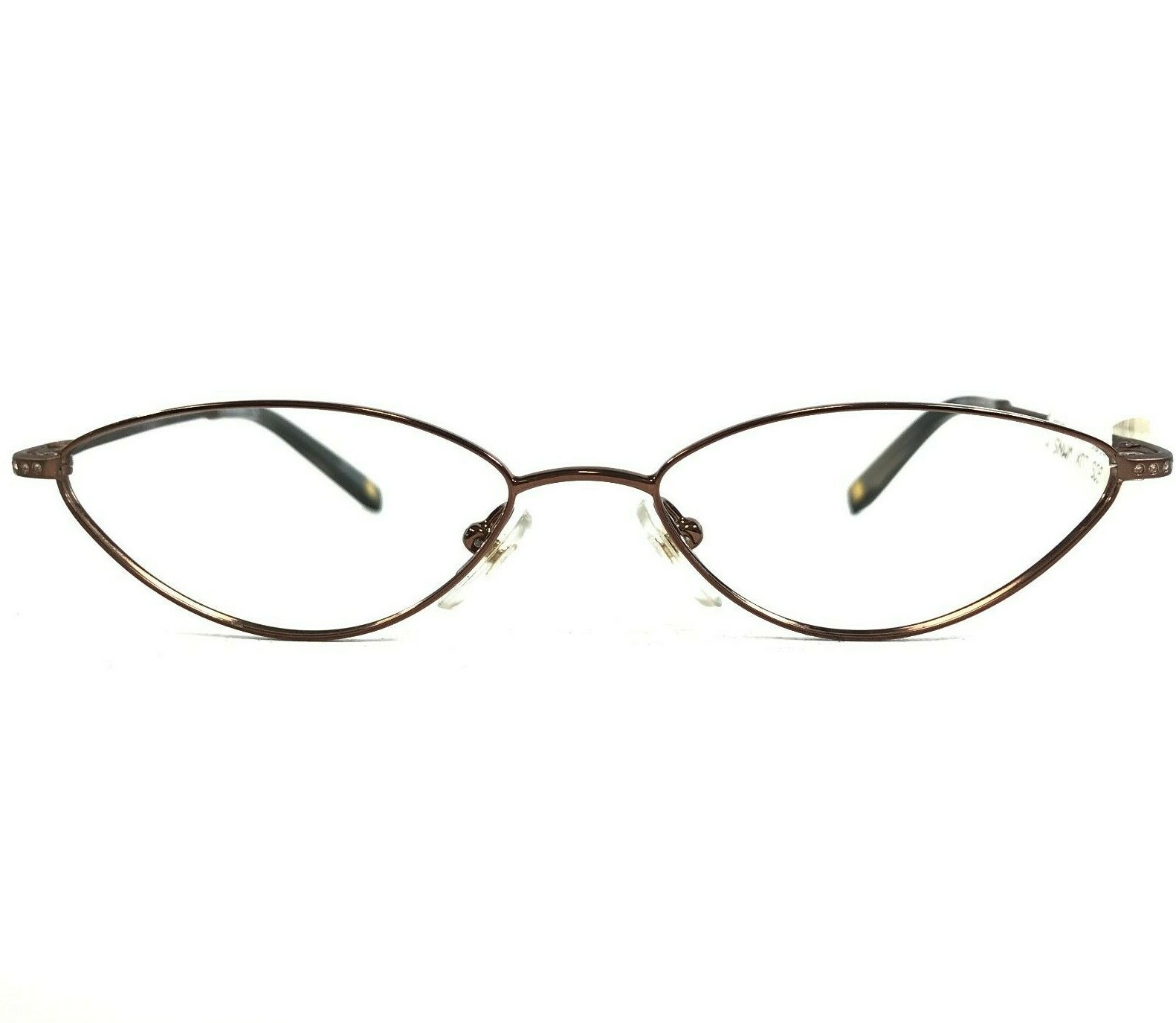 Anne Klein AK 9082 474 Оправа для очков Коричневая кошачий глаз овальная полная оправа 51-15-135