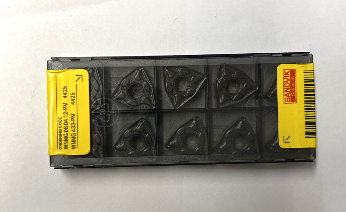 10stk. Sandvik WNMG 080412-PM 4425 Wendeschneidplatten 