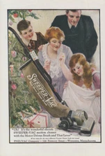 Pneuvac Company Sweeper-Vac Vacuum Cleaner ad 1920