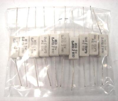 #ad #ad 5W 0.47ohm Power Sand Block Resistor 10 $2.09
