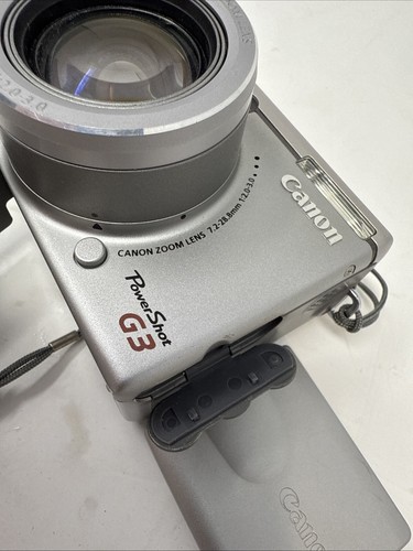 Canon PowerShot G3 PC1032 4.0MP Digital Camera - Silver - For Parts Only As Is - Picture 19 of 24