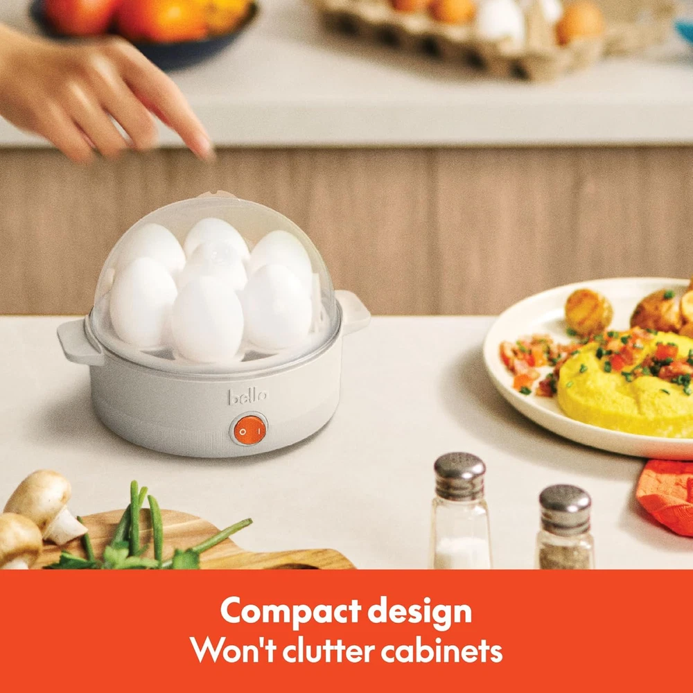 7-Capacity Electric Egg Cooker for Poached Scrambled Boiled Eggs 7-Capacity Electric Egg Cooker for Poached Scrambled Boiled Eggs