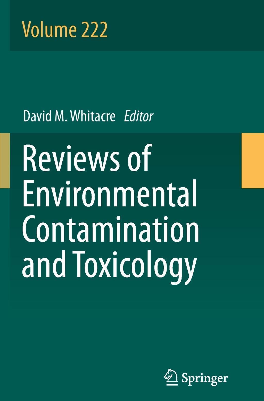 Thumbnail - David M. Whitacre | Reviews Of Environmental Contamination And