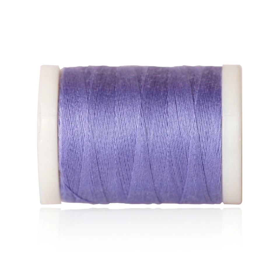 NEU Nähgarn Allesnäher Overlock Garn Set Rolle Stärke 60/3 Farben Blau Lila - Bild 4 von 4