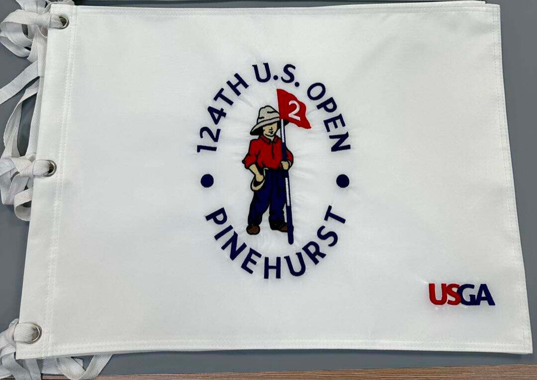 2024 US Open Flag Pinehurst Golf Embroidered Logo Pga New | eBay