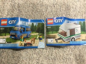 lego city 60117 Car and Camping Trailer