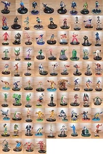 WizKids Heroclix (Choice of) Character Number/ Game Piece Action Figurine *READ*