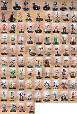 WizKids Heroclix (Choice of) Character Number/ Game Piece Action Figurine *READ*