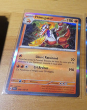 POKEMON ECARLATE ET VIOLET FRANCAISE CARD CARTE FLÂMIGATOR 038/198 HOLO FR JCC