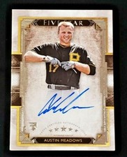 2018 TOPPS FIVE STAR AUSTIN MEADOWS RC AUTO FSA-AM PIRATES AUTOGRAPH