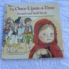 Once Upon A Time Scratch and Sniff Book Vintage Eloise Wilkin 1978 READ