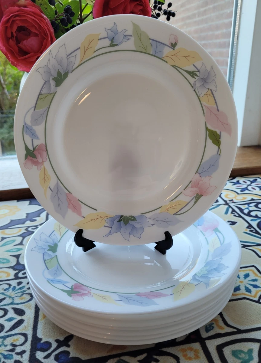 Vintage PLAT / SALADIER ARCOPAL modèle NARCISSE Salade Fruits