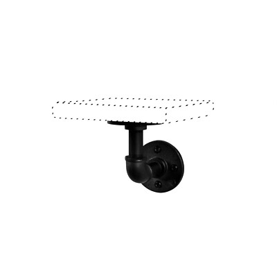 Ames Decorative Wall Bracket - Black Finish