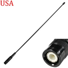 14.4" BNC Male Antenna for BC72XLT BC92XLT BC246T BC296D SC230 Scanner Radio
