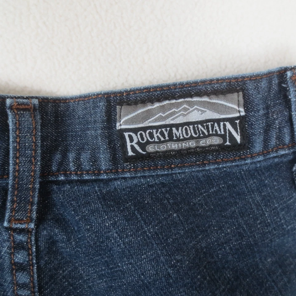 Vintage Rockies Jeans Womens 3 28R Blue Mid Rise Boot Cut Denim Western Cowgirl - Image 3 of 4