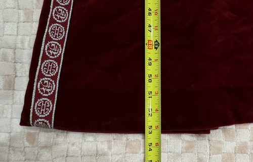 Vtg 70s R&K Velvet Hostess Maxi Dress Rennaissance Women's S M Medieval RenFaire - Picture 15 of 16