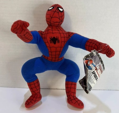 Vintage 2001 Ultimate Marvel Comics Spider-Man Plush With Tag