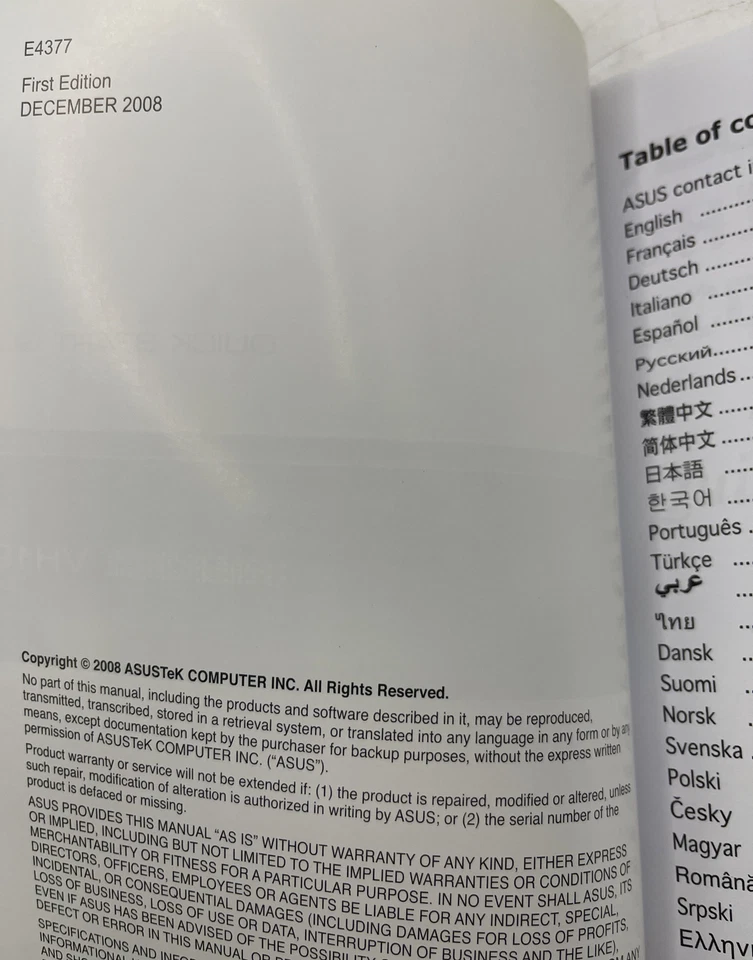 ASUS LCD Monitor VH196 Series Quick Start Guide - Image 3 of 3