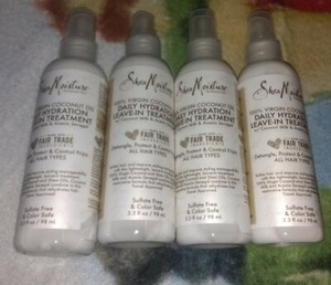 shea moisture daily hydration leave in treatment