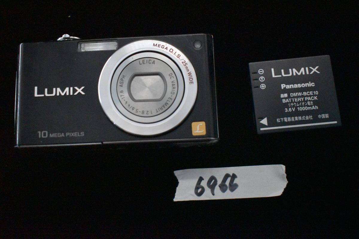 Panasonic LUMIX DMC-FX35 Black Digital Camera Tested Japanese only
