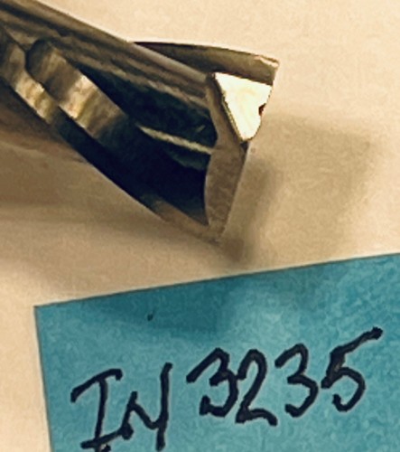 Double End Mills 1 Lot 3 pc 3/8" Morse & Cleveland 2 Fl. 1/4" Clvd 4 Lip IN3139 - Picture 16 of 19