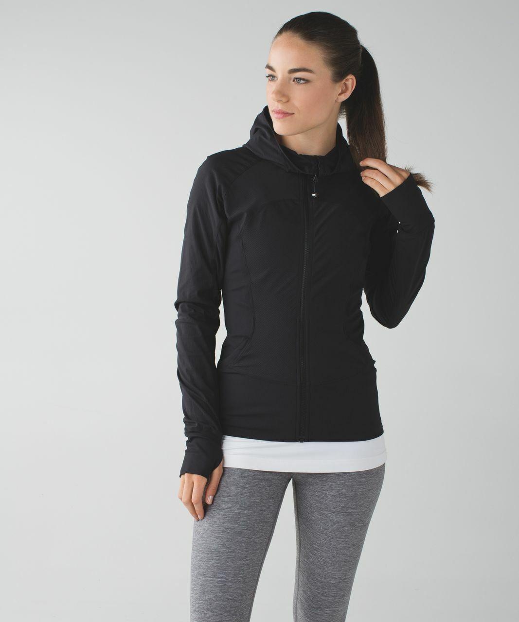 NWOT Lululemon In Flux Reversible* Jacket Black, SIZE 2, 8