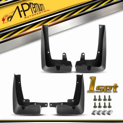 A-Premium 4 Front &Rear Splash Guards Mud Flaps Mudguards for BMW X3 F97 M-Sport