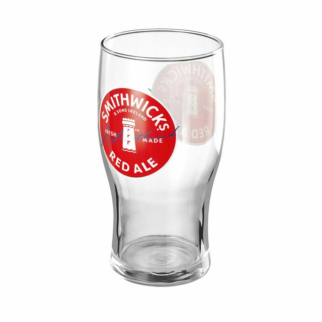 Smithwicks Red Ale Tulip Bar Pub Home Irish Pint Beer Glass 16 oz eBay