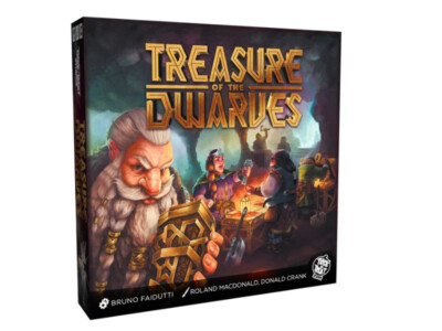 Treasure of the Dwarves Board Game Trick or Treat Studios Dwarf Bruno Faidutti
