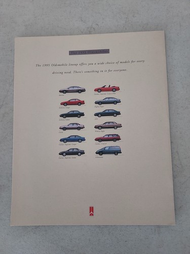 vintage 1995 Oldsmobile Ninety Eight Sedan Car Brochure Catalog 9"x11" - Bild 2 von 3