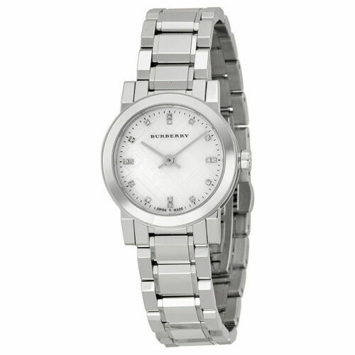 $1295 MSRP~ Burberry Silver Women\'s The Britain Bby1703 Watch- RARE- DESC. s-l400.png main image 3