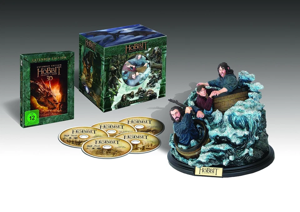 Der Hobbit Smaugs Einöde Extended Collector's Edition 3D Blu Ray  NEU OVP - Bild 1 von 1