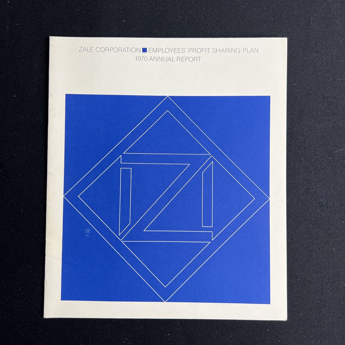 Vintage Zales Jewelry Store Employees Profit Sharing Plan 1970