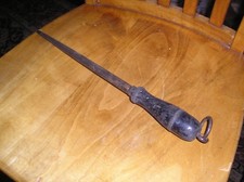 Vintage Simco MADE IN USA Knife Sharpening Steel 15 in.