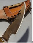 BCS SCHOPP  MONTANA " RAM RAPIER BLADE  "  SNAKE  LOGO  CUSTOM KNIFE DARK — photo 1