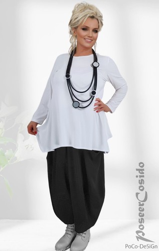 PoCo LAGENLOOK Basic Long Shirt Tunika ❶❷ L-XL-XXL-XXXL 44 46 48 50 52 54 56 58 - Bild 46 von 55