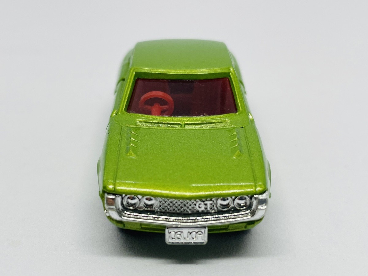 Tomica Tomy 26-1-1 1E wheels - Toyota Celica 1600 GT - L. Green