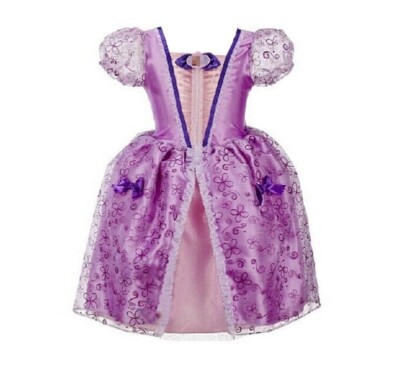 strapless open back dress Little Adventures Deluxe Pink Princess Dress Up Costume