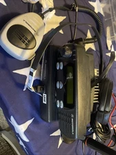Motorola CDM1250 UHF Mobile Complete System with Accessories