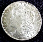 1921-D MORGAN DOLLAR....UNC!....MIN. BID .01 & NO RESERVE!