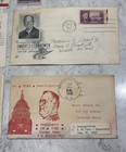 5 INAUGURATION COVER  Envelopes + stamps ! JFK, FDR, Eisenhower  As old as 1933  — photo 4