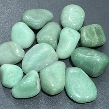 Large Green Aventurine Tumbled Stones (By The Piece or Pound) Wholesale Gemstone