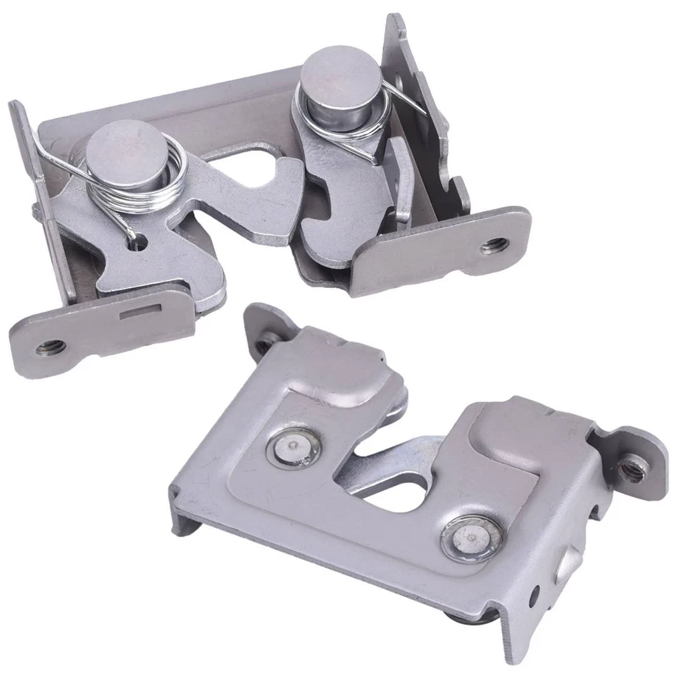 2* Front Left & Right Lower Hood Lock Latch Kit for BMW M5 M6 2006-2010 5.0L US Foto 3 de 4