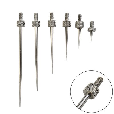 6pcs Dial Digital Test Indikator Kontakt Punkt Stamm Stange Tiefenmesser Maß DIY