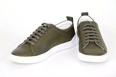 HUGO BOSS Sneaker, Mod. Zero_Tenn_gr, Gr. 42 / UK 8 / US 9, Dark Green