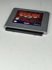 Red Alarm Nintendo Virtual Boy Cartridge Only Authentic Tested